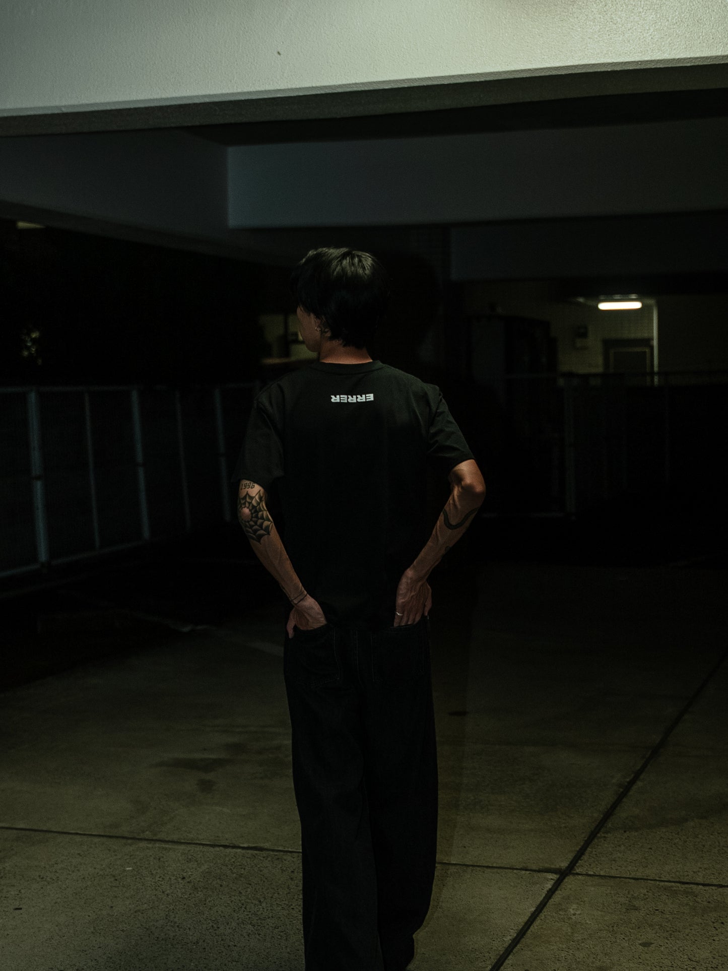 Drop.2 Heart Tee / BLACK