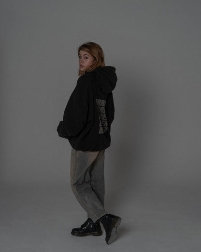 Drop1. ERRER Hoodie / BLACK