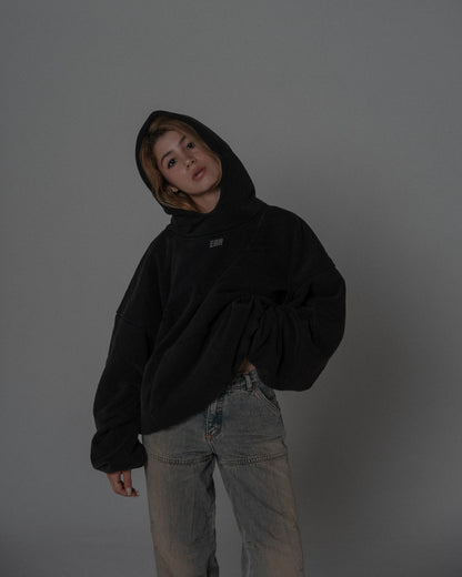 Drop1. ERRER Hoodie / BLACK