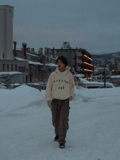 Drop1. 404 Hoodie / CREAM