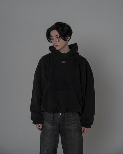 Drop1. ERRER Hoodie / BLACK