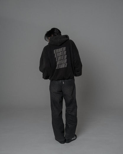 Drop1. ERRER Hoodie / BLACK