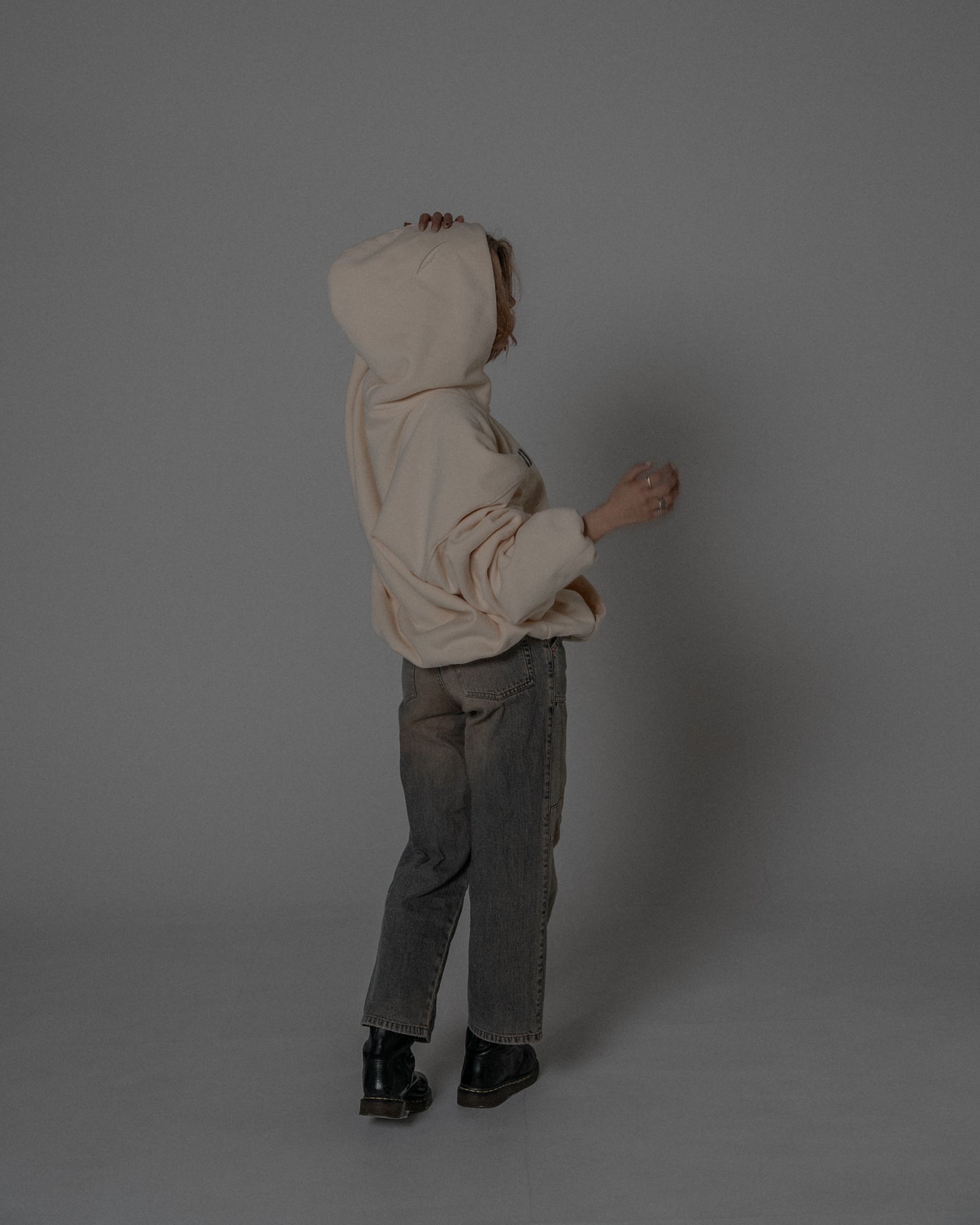 Drop1. 404 Hoodie / CREAM