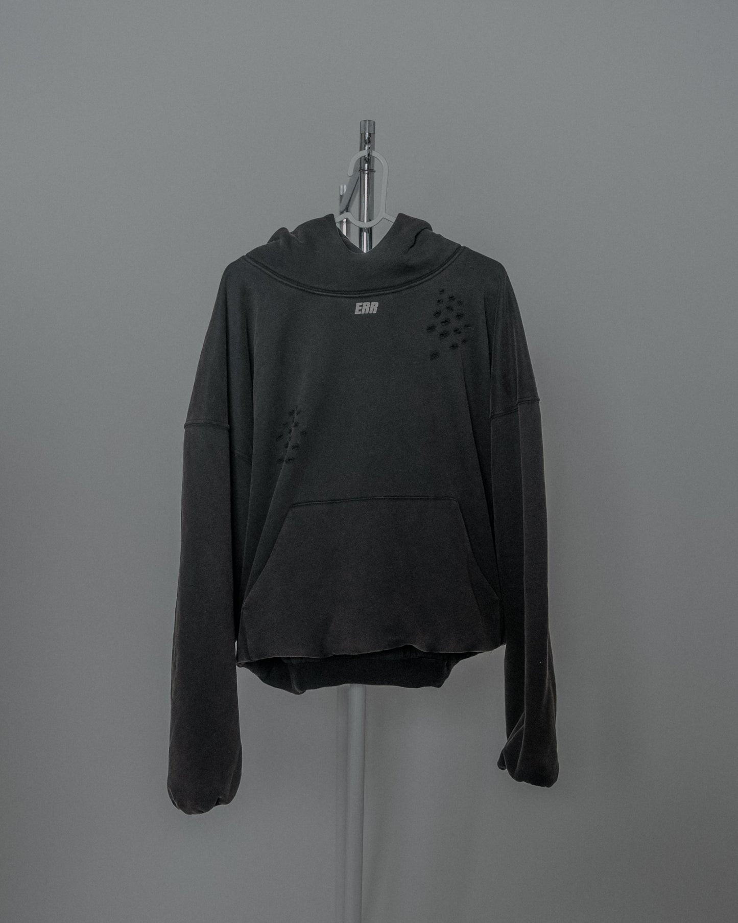 Drop1. ERRER Hoodie / BLACK