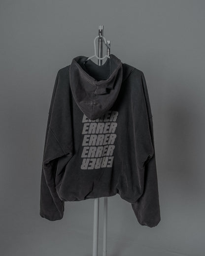Drop1. ERRER Hoodie / BLACK