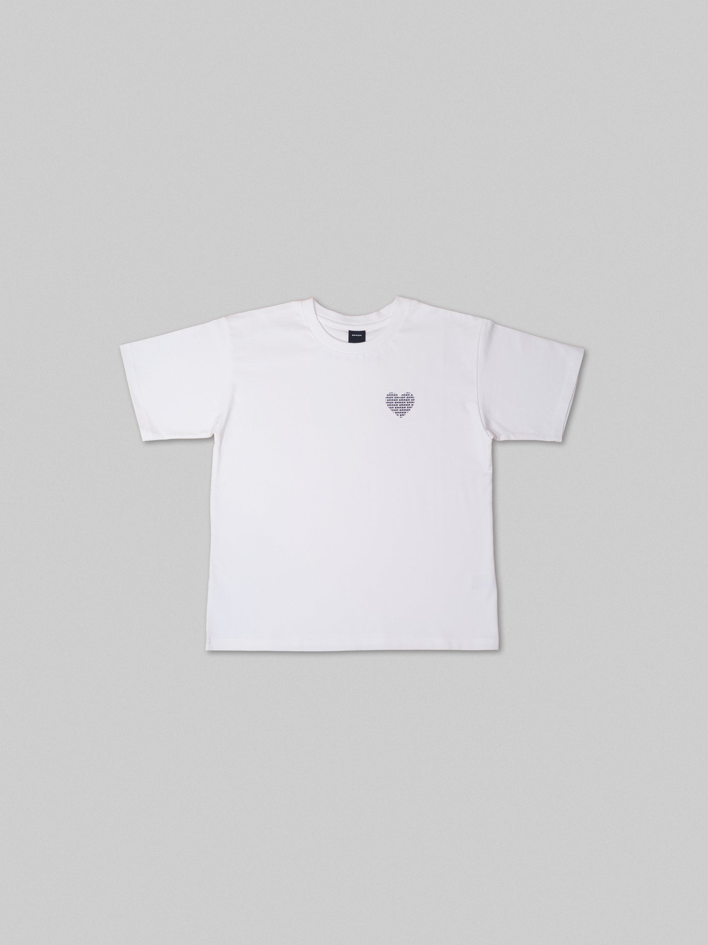 Drop.2 Heart Tee / WHITE